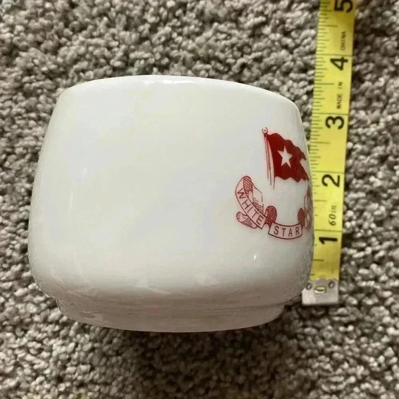 White Star Line RMS TITANIC Artifact Collection Reproduction Replica Mug Tea Cup - Picture 4 of 6